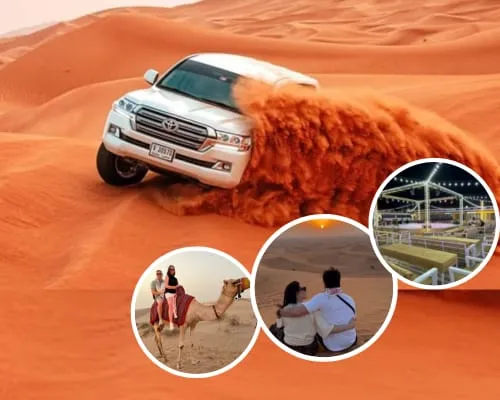 BBQ Dinner at Desert Camp Dubai